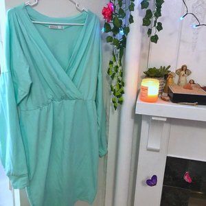 NWOT Rebdolls Over The Shoulder Bodycon Dress